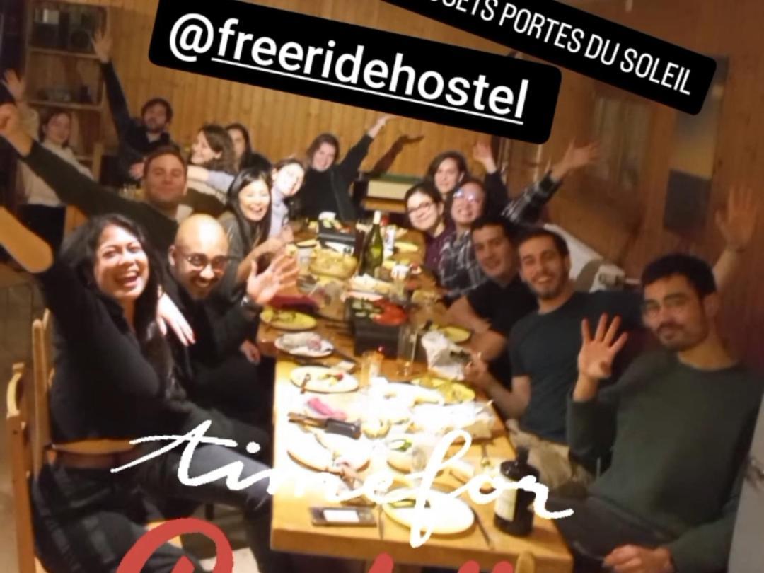 Freeride Hostel Les Crosets Esterno foto