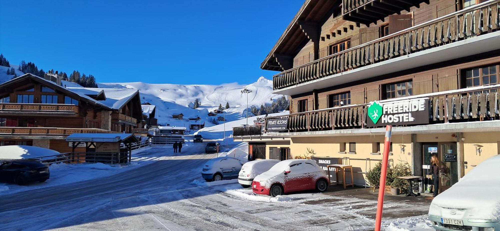 Freeride Hostel Les Crosets Esterno foto